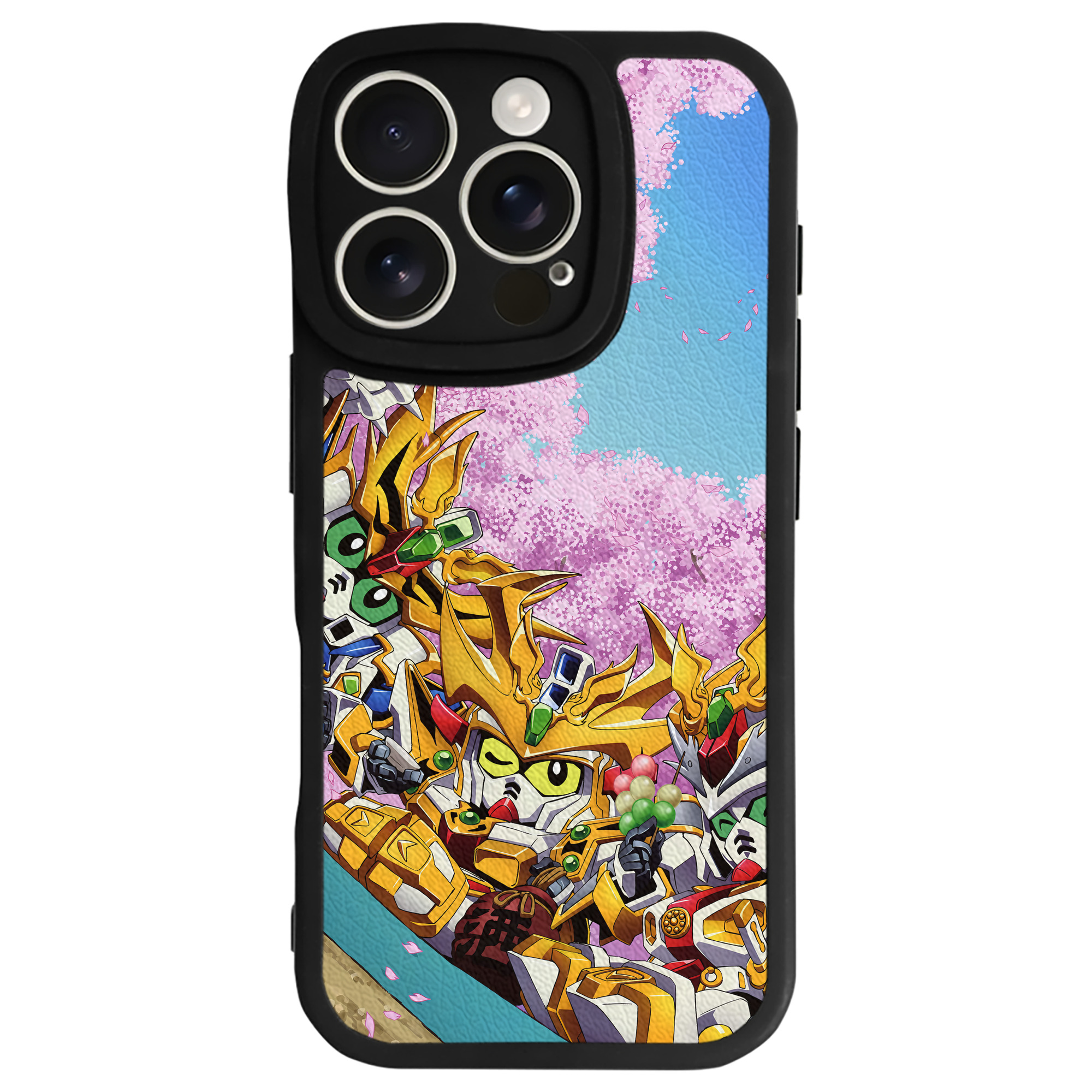 （画像用） 機動戦士ガンダム Mobile Suit Gundam 【iPhone 16シリーズ対応】シリコンスマホケース（レザー調） 材質：シリコン